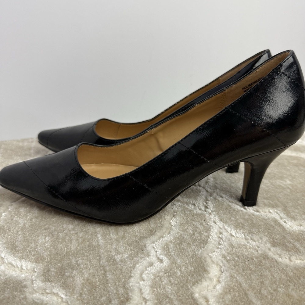 Karen Scott Clancy Style Women's Black Heel/Pumps Great Condition Size 8M
